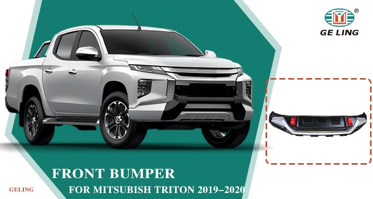กันรอยกันชนหน้าล่างสำหรับ Mitsubishi Triton L200 2019