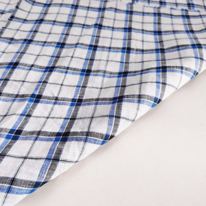 yarn dyed pure ramie fabric