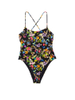 Tropical Print Swimsuit