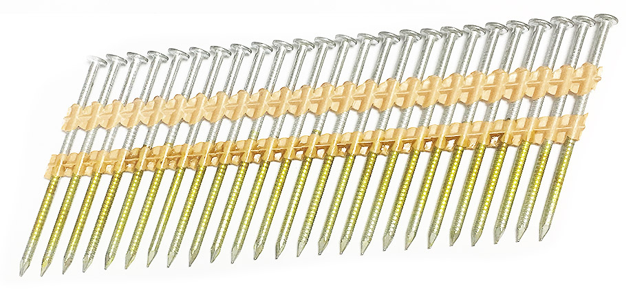 Varmgalvaniserte innrammingsspiker