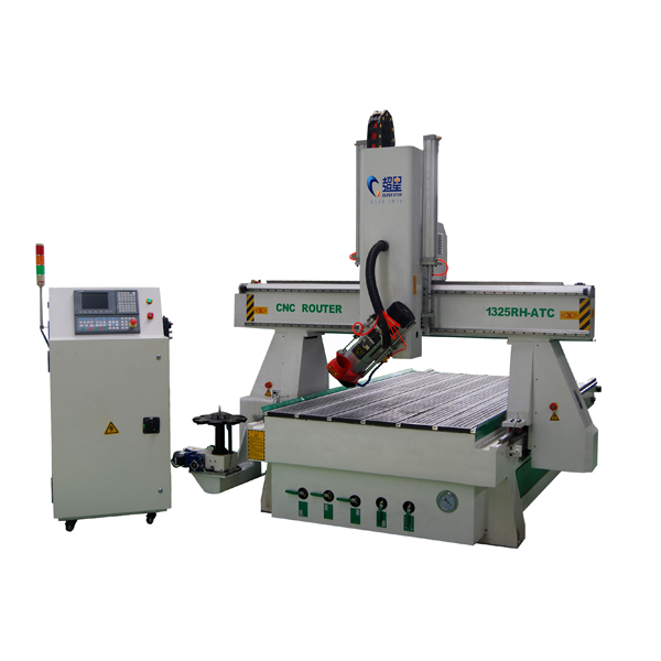 4 akset roterende cnc router