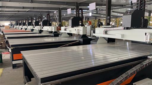 Meja aluminium untuk router cnc