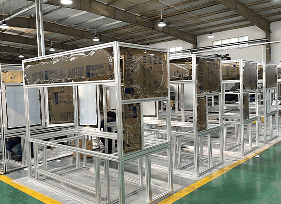 How is the stability of the aluminum profile