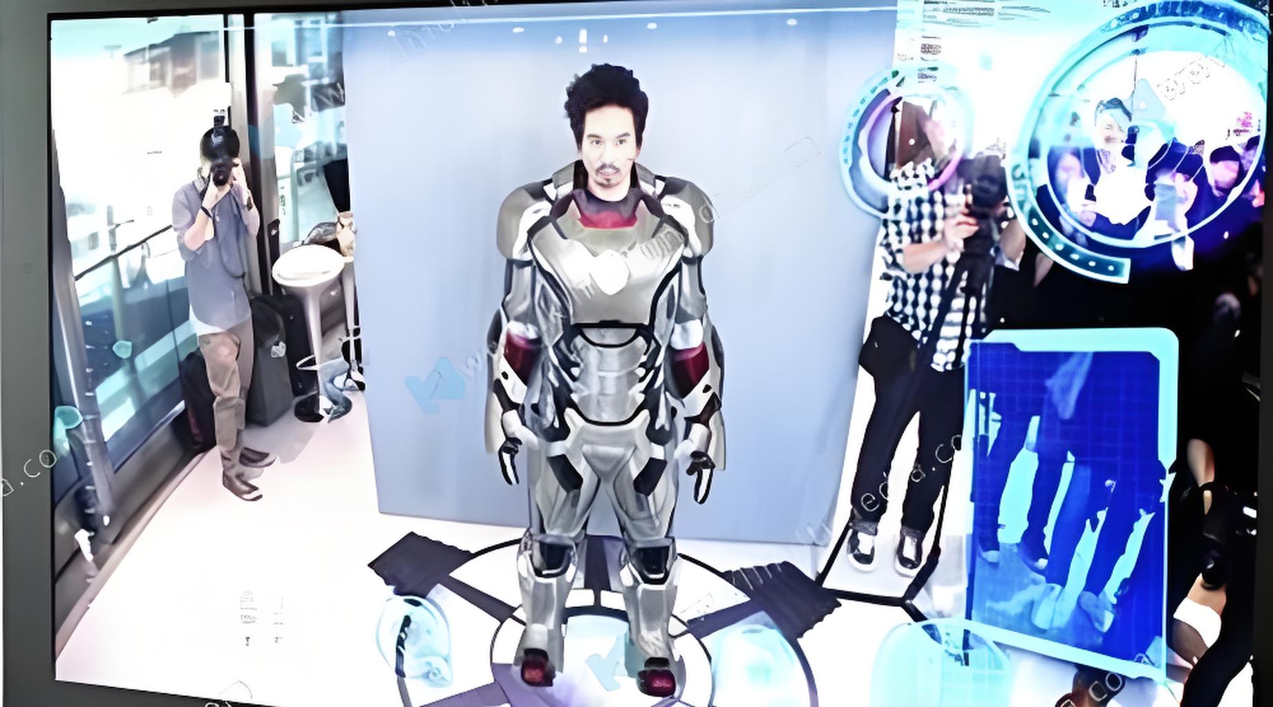 AR Iron Man kinect game