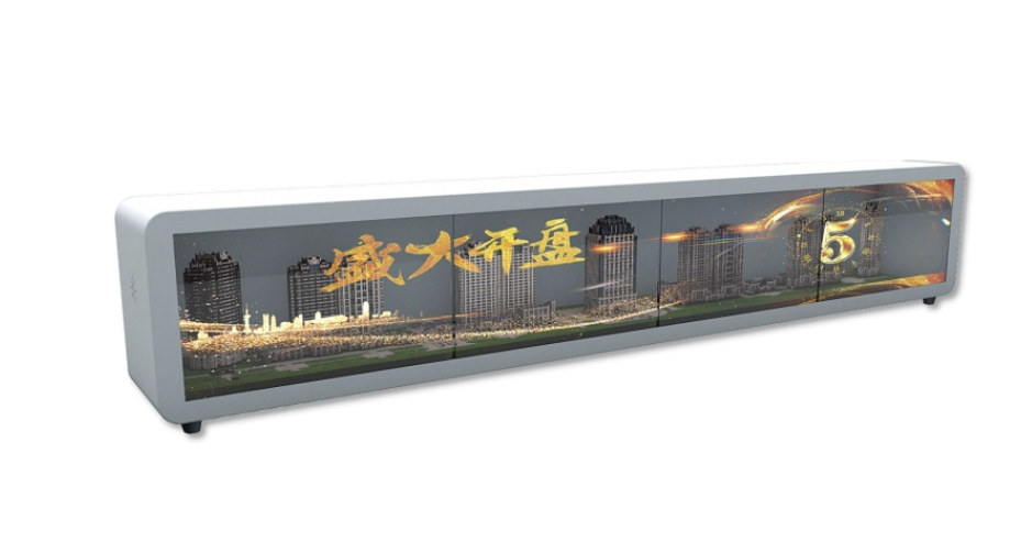 جدار شاشات الكريستال السائل الشفاف