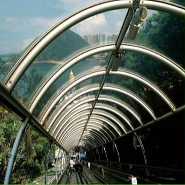 gennemsigtig tunnel