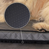 Classic Design Waterproof Anti-slip Memory Foam Pet Bed for Dog with Quilting