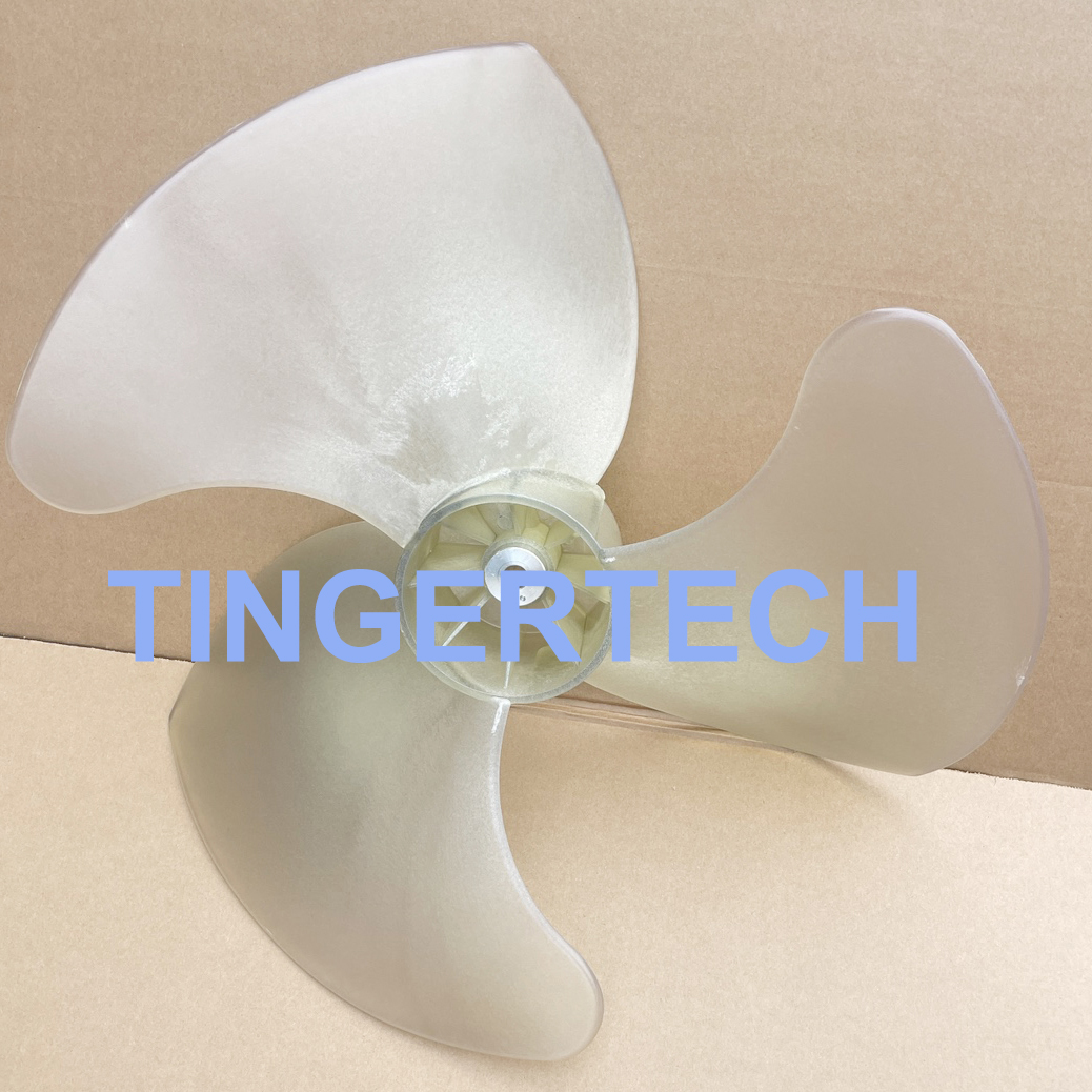 Aspa de ventilador 590 180 de 15 mm para bomba de calor con fuente de aire compatible con YT139-370-6 (4)