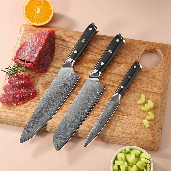 Couteaux mondiaux de Damas