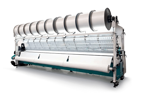 স্বয়ংচালিত কাপড় ওয়ারপ নিটিং মেশিন HKS3M