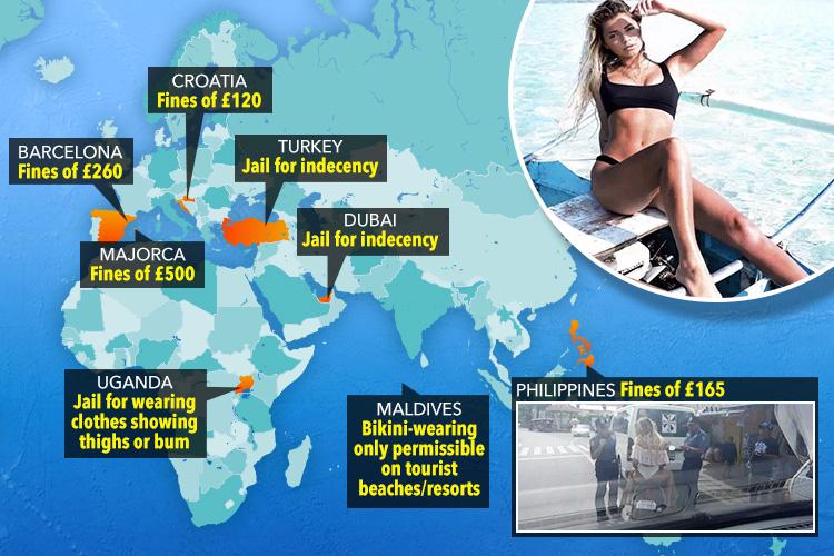 A janë mikro bikinis iligal?