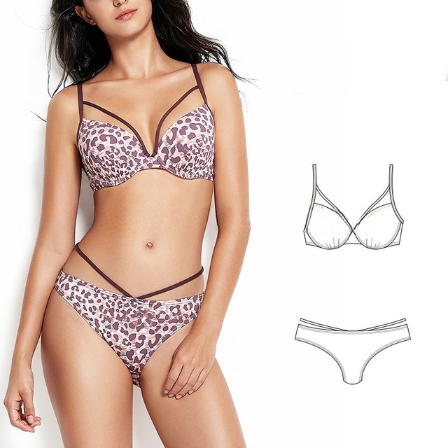 Moteriškas Push-up bikini