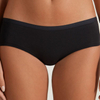 Biancheria intima da donna in cotone nera