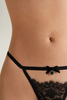 Dammen Sexy Sp&euml;tzekleeder String Lingerie 
