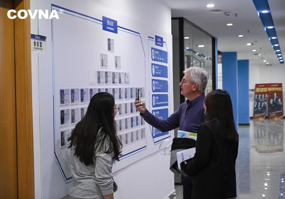US Client Visits COVNA to Confirm Ball Valve Order and Explore Factory Capabilities1 ลูกค้าในสหรัฐฯ เยี่ยมชม COVNA เพื่อยืนยันคำสั่งซื้อบอลวาล์วและสำรวจความสามารถของโรงงาน1