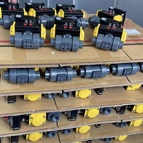 Pabrik COVNA Katup Kupu-Kupu yang Dioperasikan Worm Gear