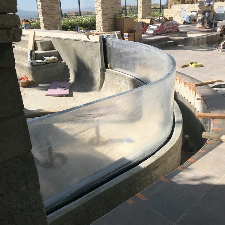 Piscina acrilica - LEYU ACRYLIC