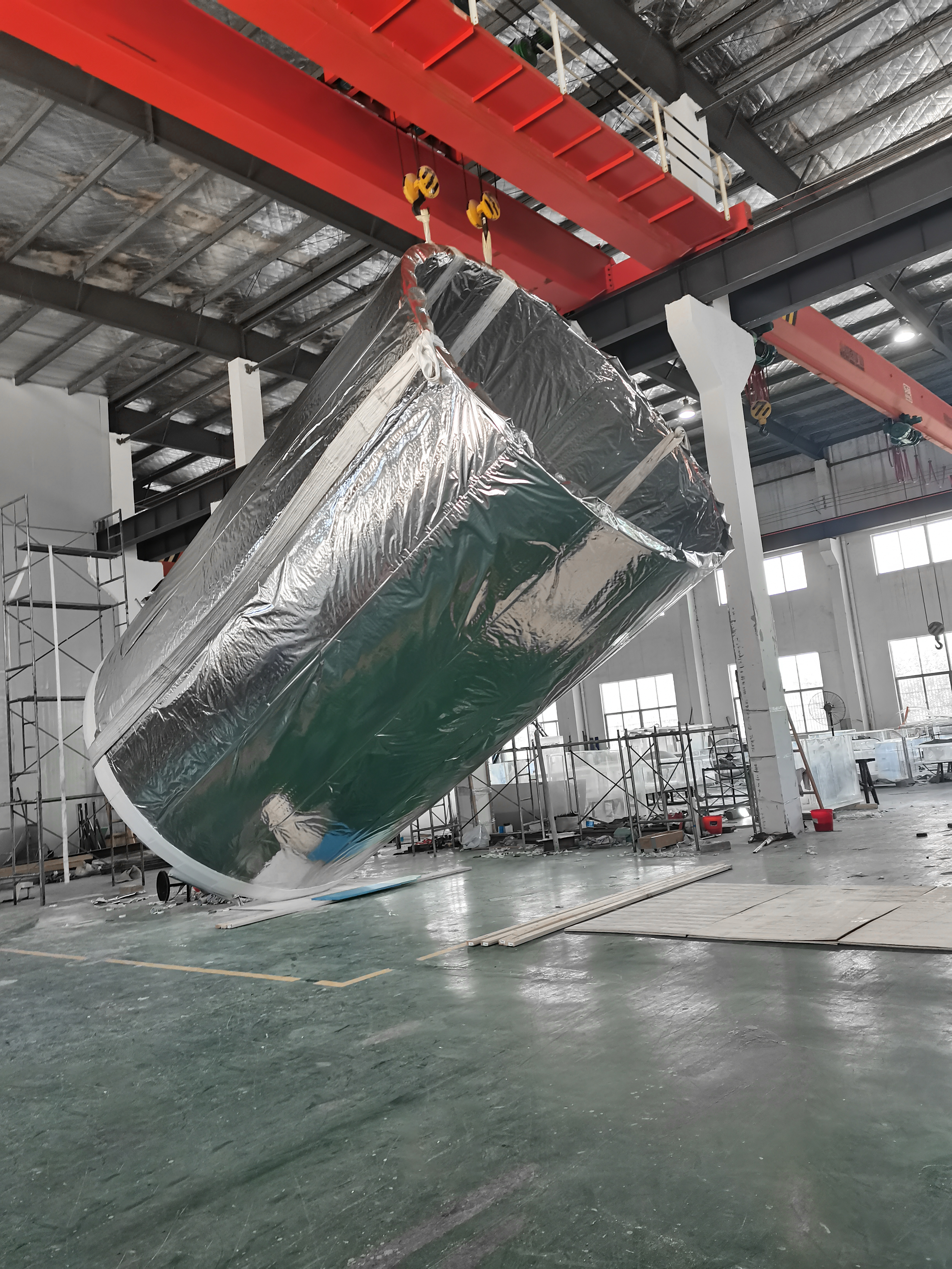 Acvariu cu cilindru acrilic - LEYU