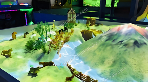 طاولة الرمل التفاعلية