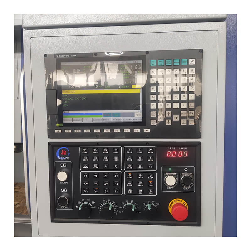 Sistema de control del centro de mecanizado