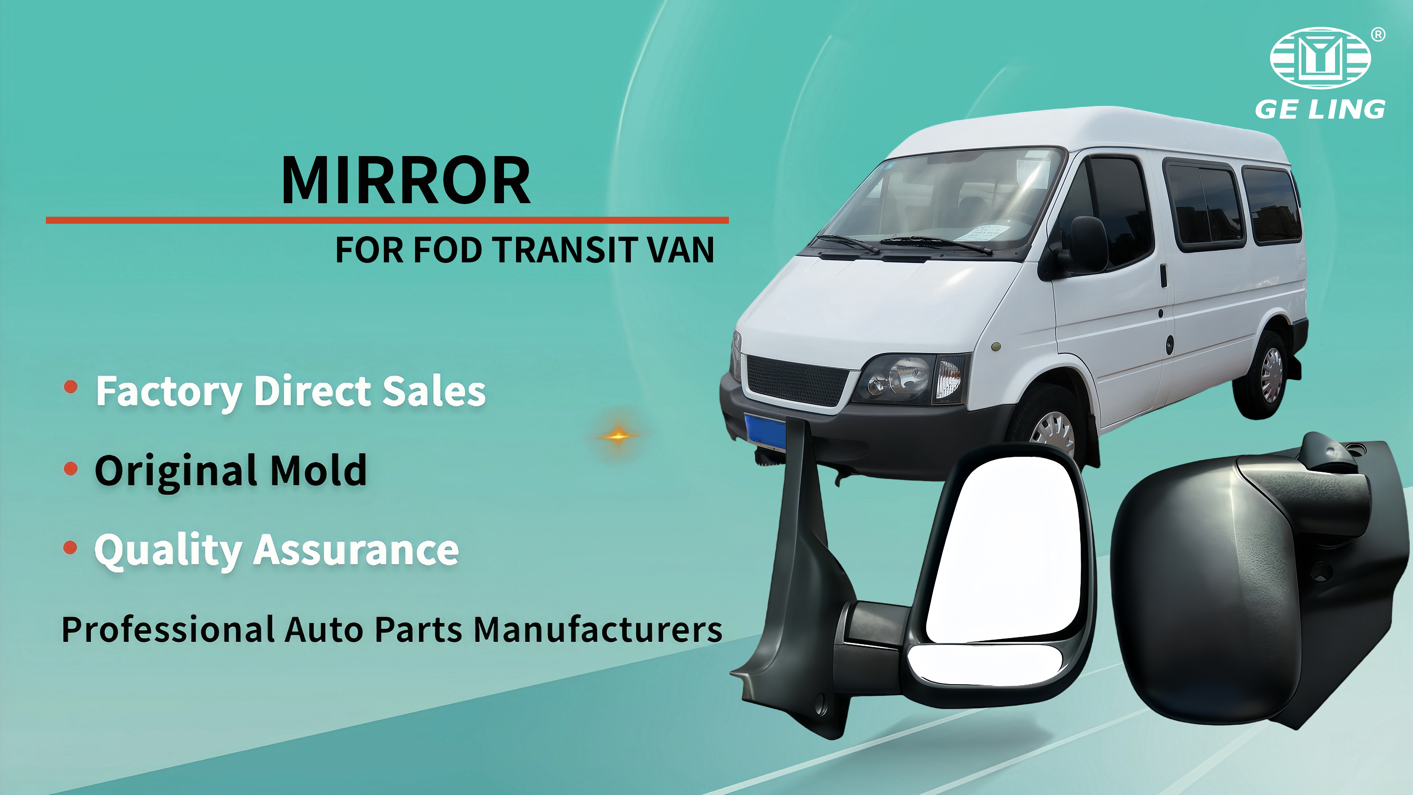Specchio per furgone Ford Transit