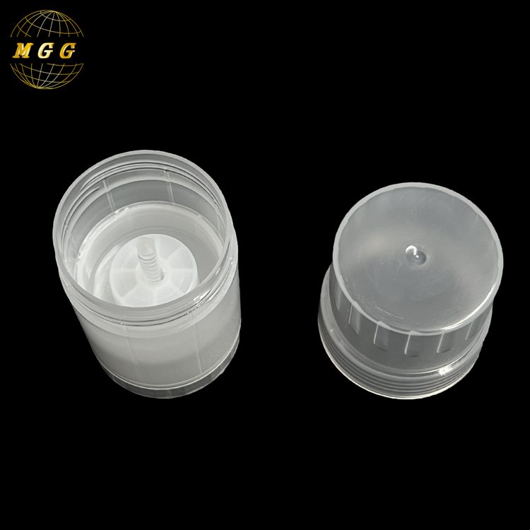 Transparent Deodorant bottle