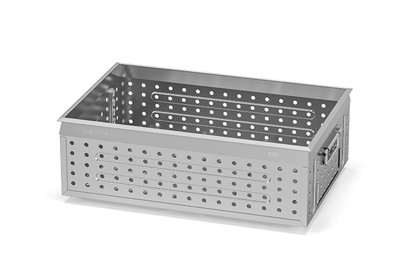 Caja perforada zsk para limpieza de piezas