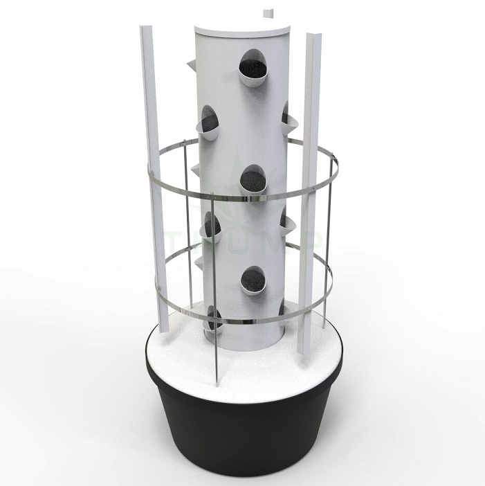 Aeroponic Tower Garden For Cannabis Growing