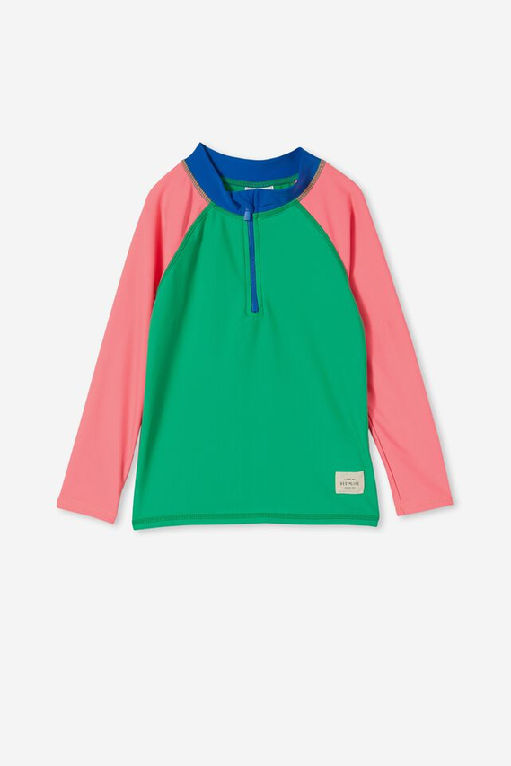 Boy Long Sleeve Zip Vest