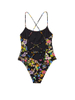 Tropical Print Swimsuit