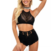 Cvjetni kupaći kostim na majici Tankini