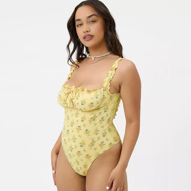 Pakaian Renang One Piece Wanita Cotton Comel