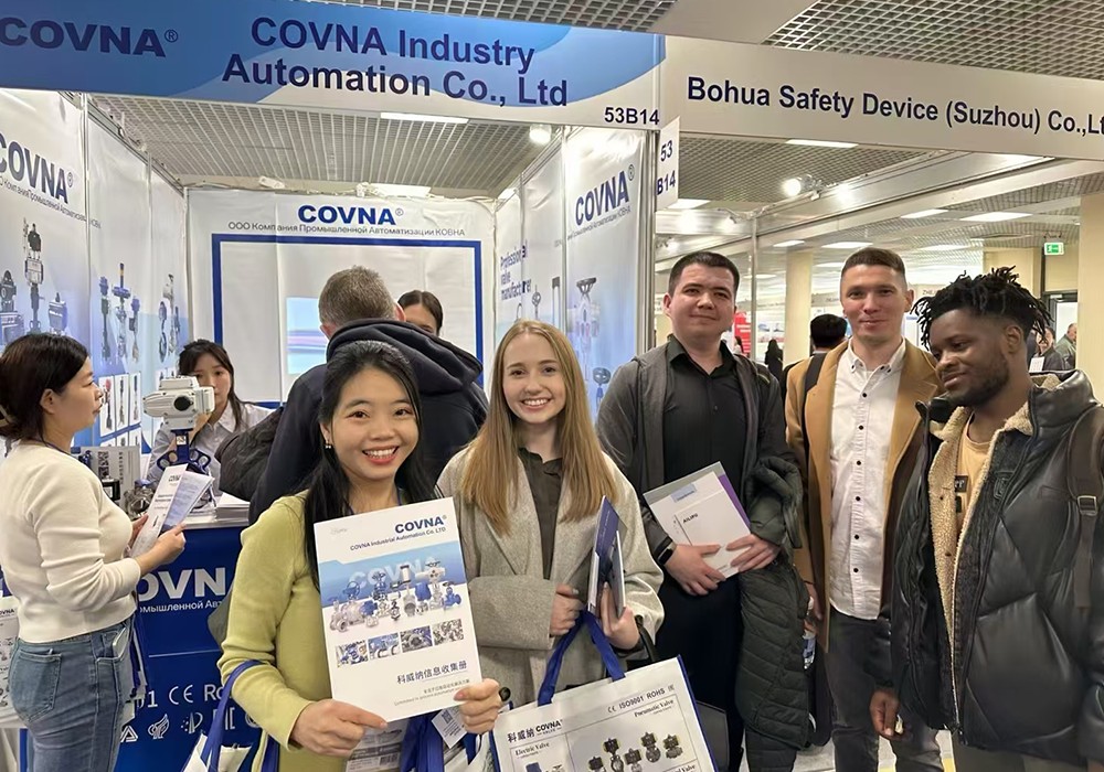COVNA Showcases Innovative Valve Solutions at NEFTEGAZ 2025, Strengthens Presence in Russia5 COVNA จัดแสดงโซลูชั่นวาล์วที่เป็นนวัตกรรมที่ NEFTEGAZ 2025 เสริมความแข็งแกร่งในรัสเซีย5