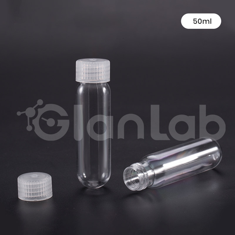 Tube &agrave; centrifuger en polycarbonate transparent de 50 ml.2