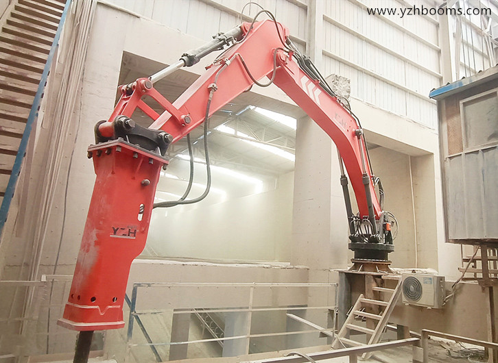 YZH stabilis Type bases BUTIO System Rock Breaker positum in usum Tangshan Manwang mea Energy Company-V