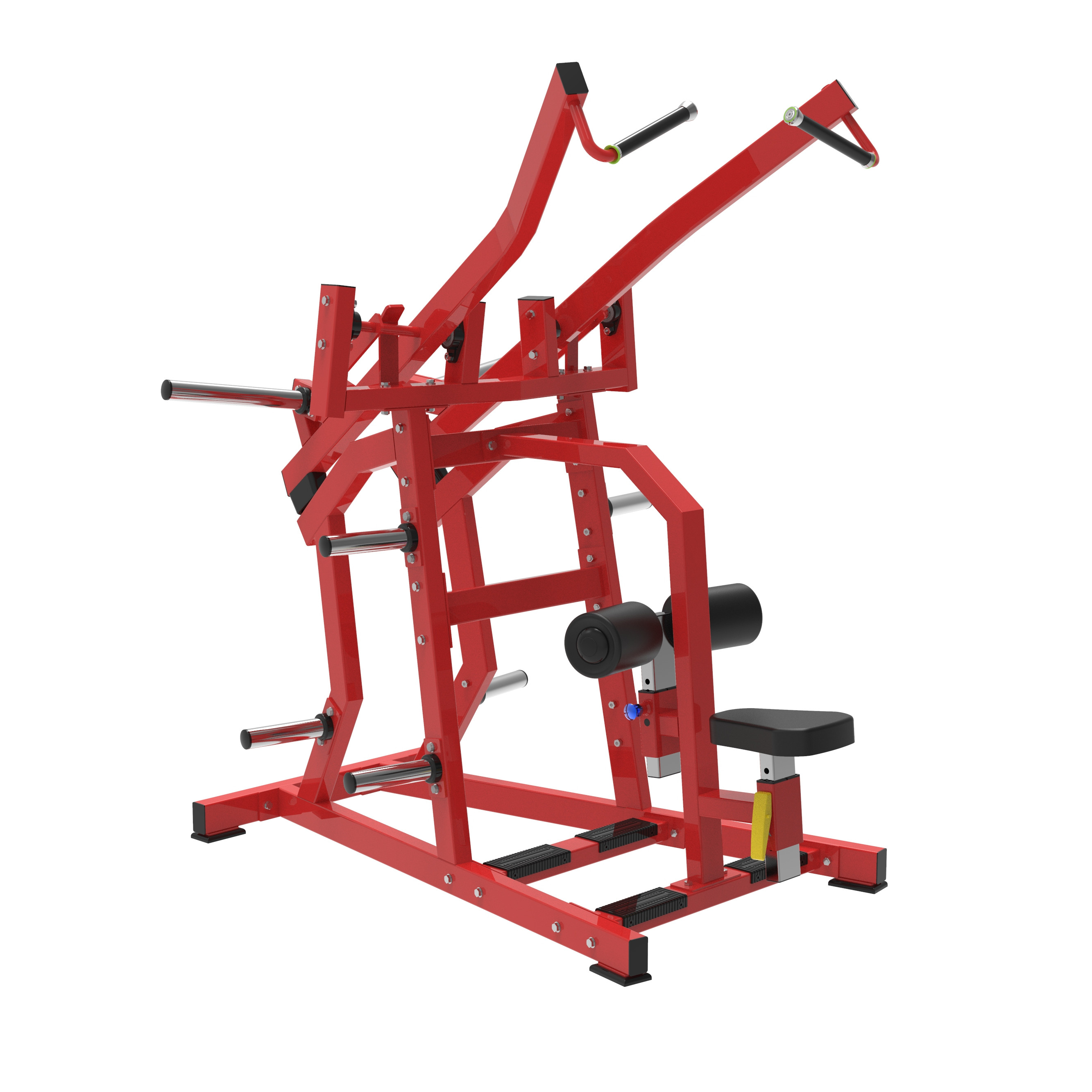 XYSFITNESS বাণিজ্যিক প্লেট লোড আউট লেট পুলডাউন