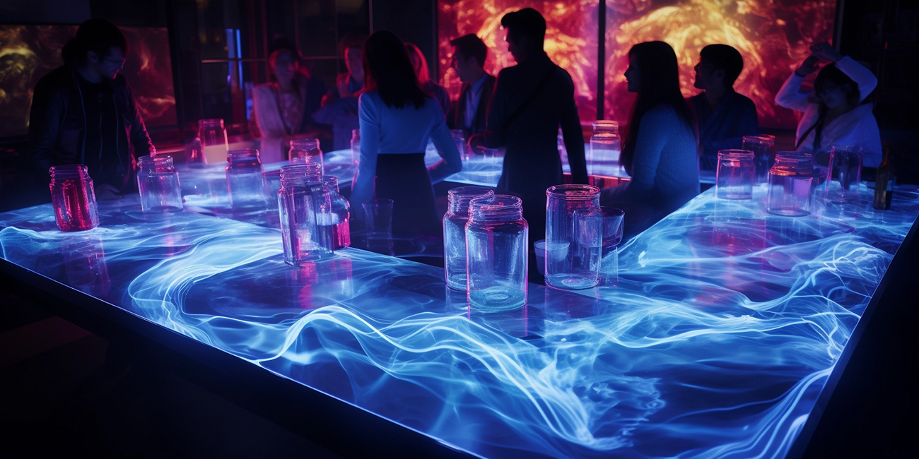 عرض شريط تفاعلي