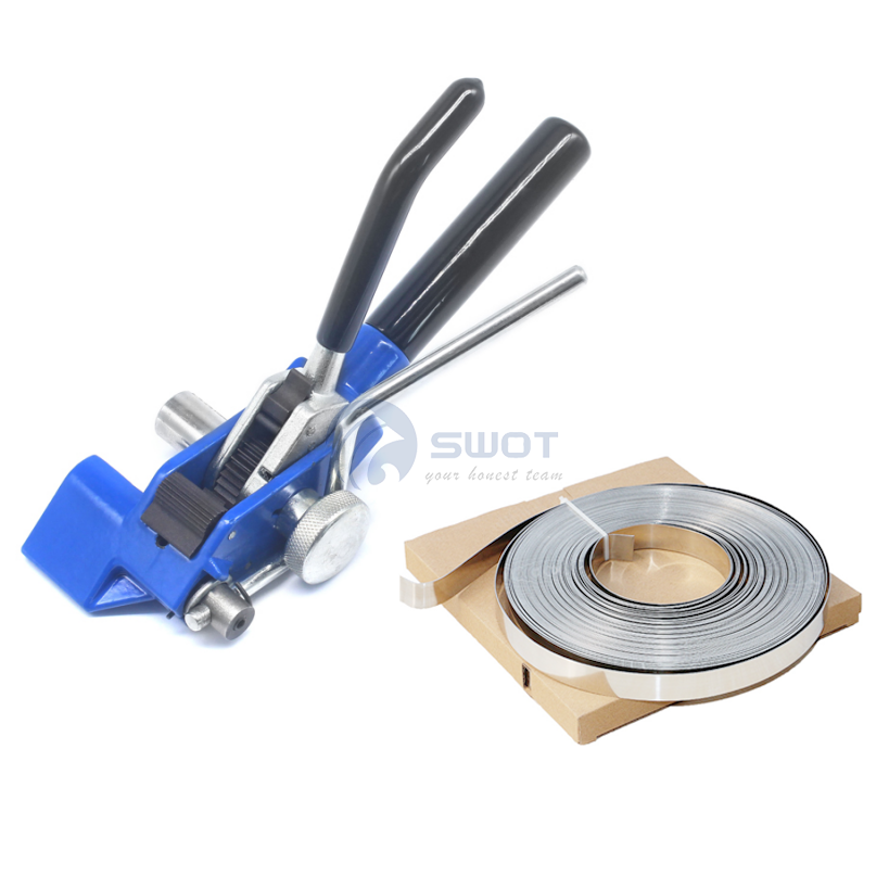 Stainless Steel Strapping And Banding Buckles Belt Tape Optical Cable Fittings Hook