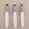 Short Barrel Water Brush Pens Set of 3 Assorted Round Tips 