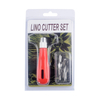 Plastic Handle Lino Cutter Set