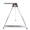 Aluminium Tabletop Easel 44.5x48.5x33cm with Hook Silver Color