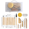 19pcs Pottery And Clay Tool Kit