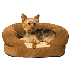 Waterproof Memory Foam Custom Good Supplier Comfy Calming Luxury Fur Durable Dog Bed 