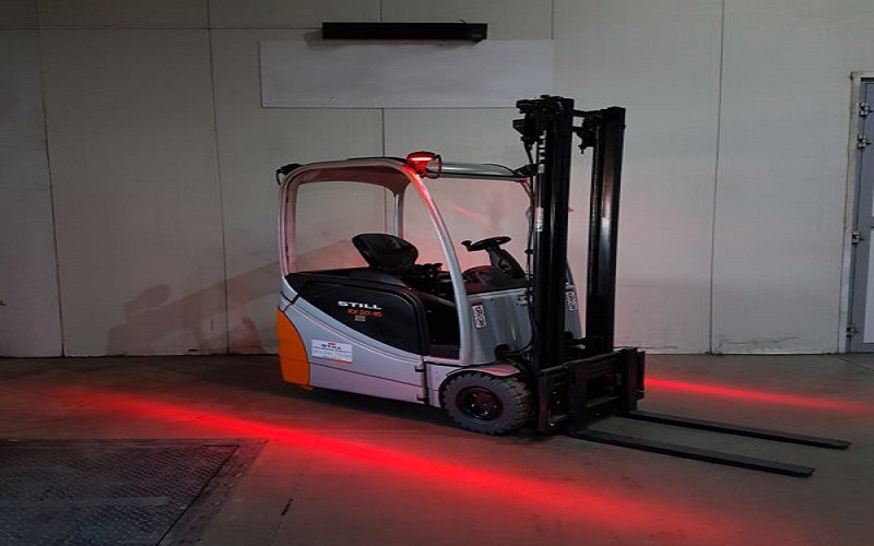 Luce della zona di esclusione del carrello elevatore