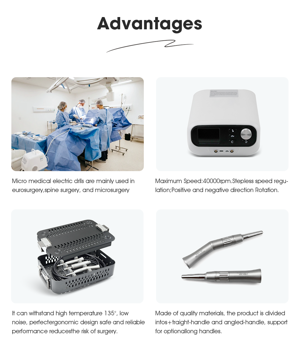 Пармакунии микро электрикии сутунмӯҳра | Системаи суфтакунандаи нейрохирургияи баландсуръат | XC Medico