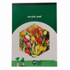 Acrylic Pad 190gsm 15 Sheets Tape Bound A3 A4