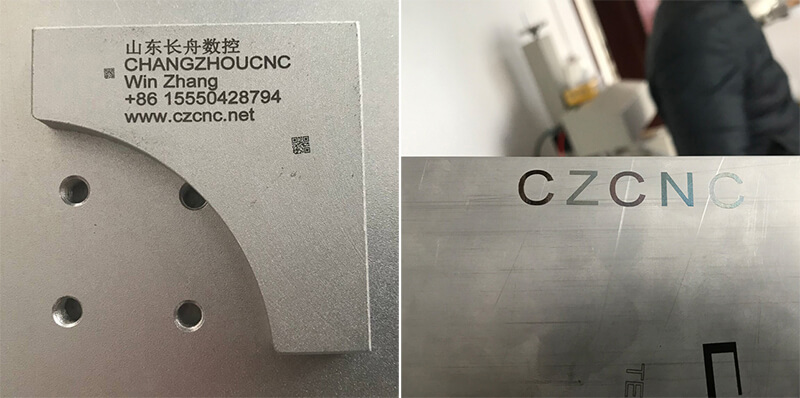 Laserbeschriftungsmaschine f&uuml;r Edelstahl