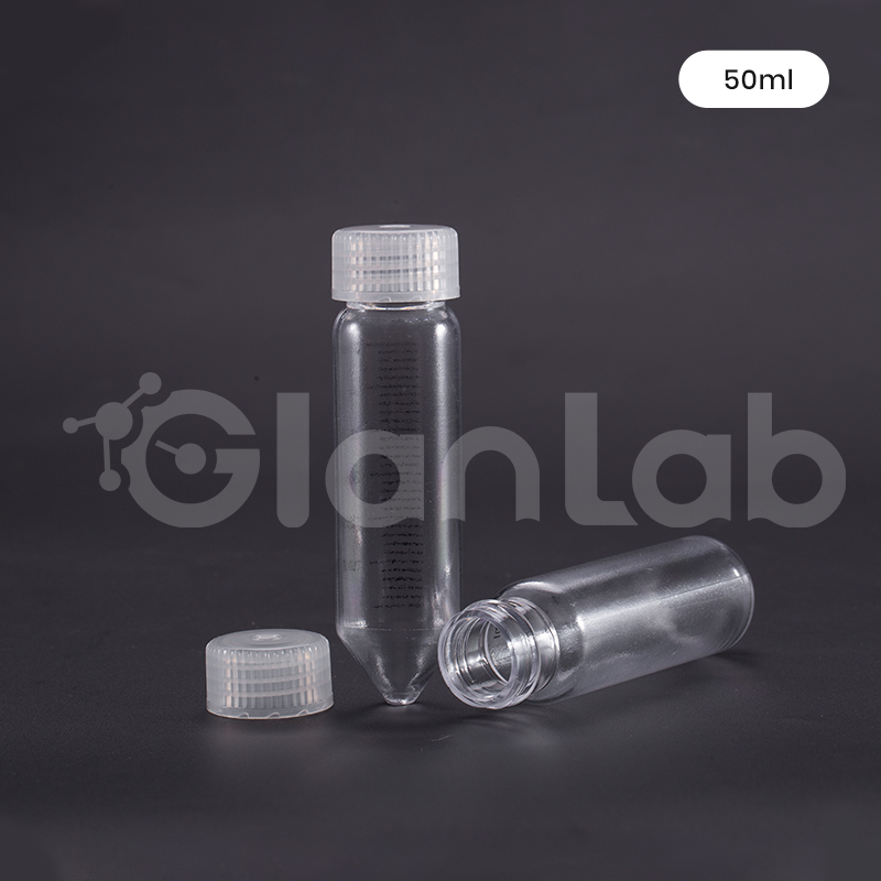 Tube &agrave; centrifuger conique en polycarbonate de 50 ml.1
