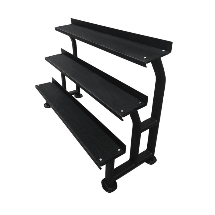 ڪمرشل 3-Tier Heavy-Duty Kettlebell Storage Rack