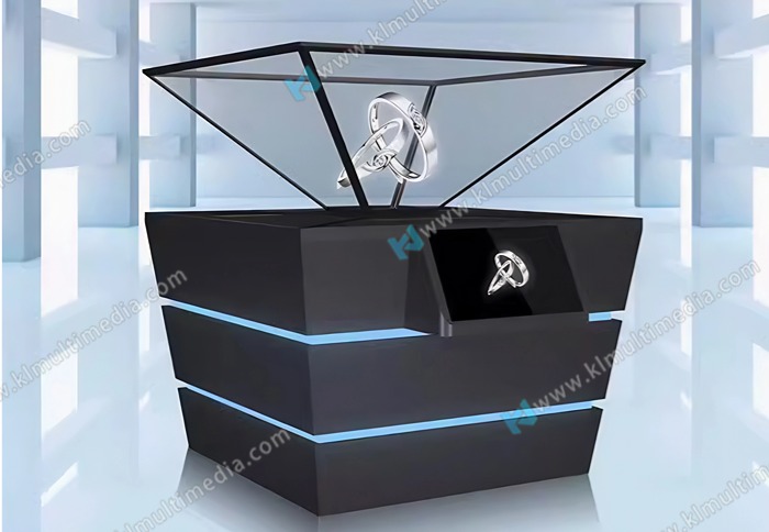 نمط هرم هولوجرام 360 درجة -3